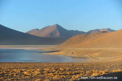 Frühmorgens unterwegs im Altiplano