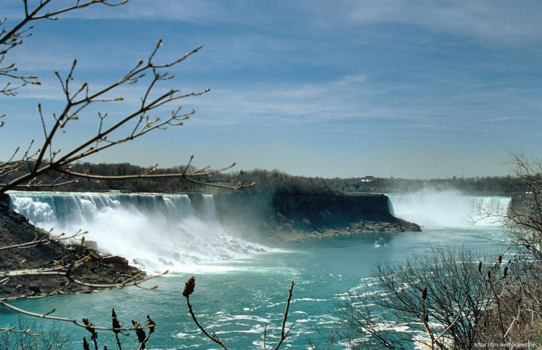 Die Niagarafälle - weniger touristisch als befürchtet